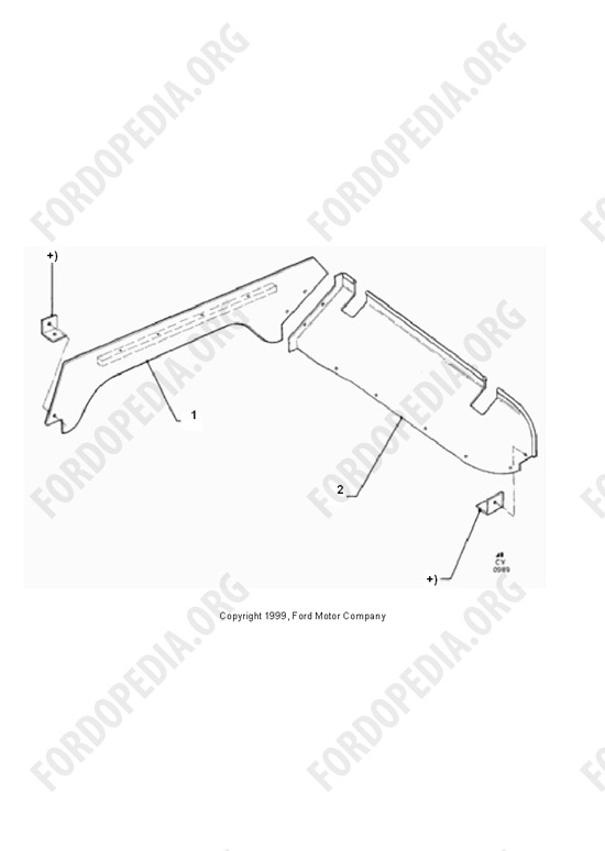 Ford Transit MkIII (1985-1991) - Interior Covers - GRP Extra Hi Roof