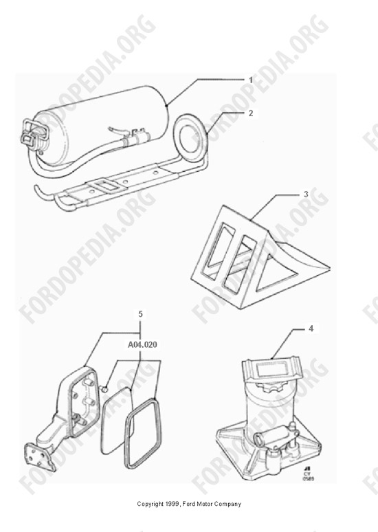 Ford Transit MkIII (1985-1991) - Prep.Pack For 4-Stretcher Ambulance