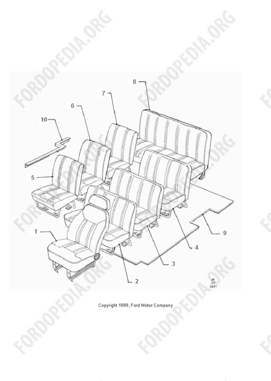 Ford Transit MkIII (1985-1991) - 13 Seater Bus Preparation Pack