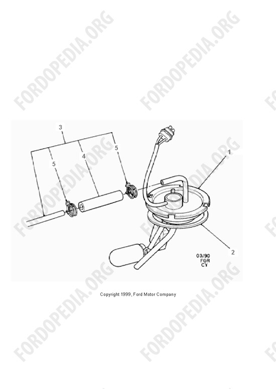 Ford Transit MkIII (1985-1991) - Fuel Sender For Auxiliary Heater