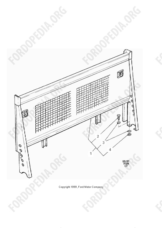 Ford Transit MkIII (1985-1991) - Full Height Header Board