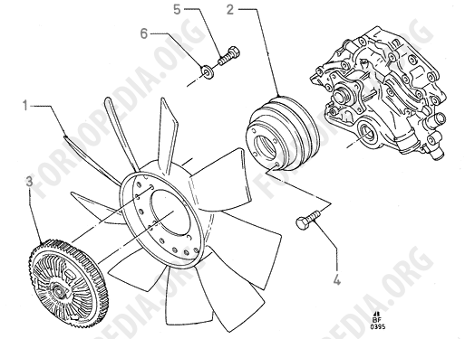 Koeln V6 engines 2.4/2.9 - Fan