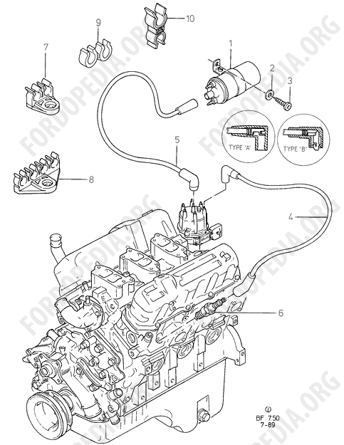 Koeln V6 engines 2.4/2.9 - Ignition Coil And Wires/Spark Plugs