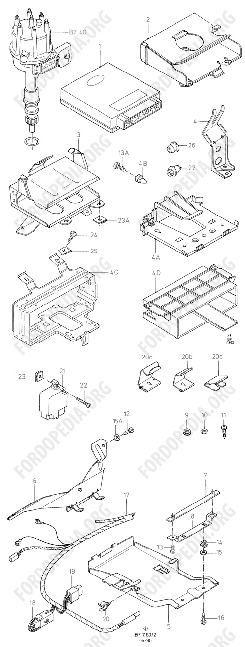 Koeln V6 engines 2.4/2.9 - Electronic Ignition System