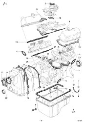 Engine gasket kit - V4