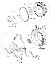 Converter housing and converter (Capri -USA/CDN) - Borg Warner