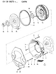 Converter housing and converter (Capri, Essex) - Borg Warner