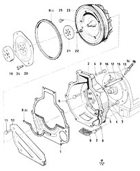 Converter housing and converter (Taunus) - Borg Warner