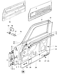 Front doors and related parts