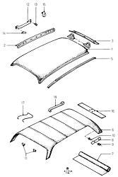 Roof - Less Sliding Roof Opening (LIFTBACK, SEDAN)