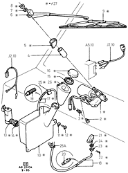 Rear Window Wiper And Washer  