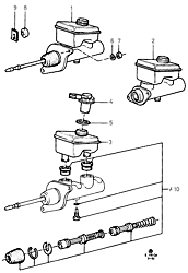 Master Cylinder - Brake System  