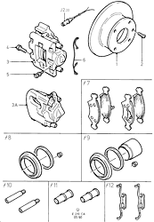 Front Brake Discs And Calipers  