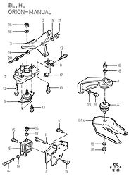 Engine Mounting (ORION, MANUAL)
