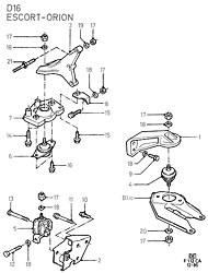 Engine Mounting (DL16)