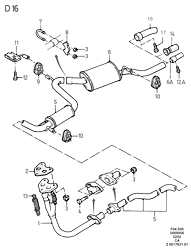 Exhaust System (DL16)