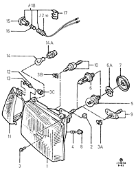 Headlamps & Front Flasher Lamps  