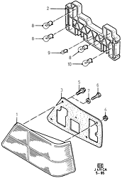 Rear / Stop & Flasher Lamps (ORION)