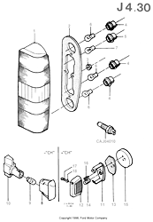 Rear / Stop & Flasher Lamps (VAN)