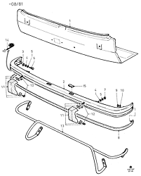 Lower Back Panel And Bumper