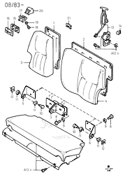 Rear Seat (2 Piece Back)