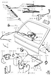 Rear Window Wiper And Washer