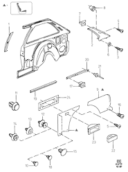 Quarter Panel Related Parts