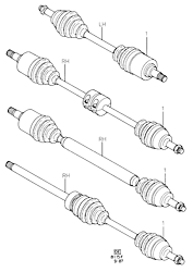 Drive Shaft - Front Wheel Drive