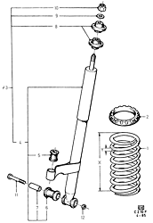 Rear Springs And Shock Absorbers