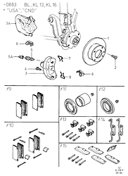 Front Brake Discs And Calipers