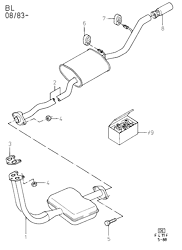 Exhaust System Less Catalyst