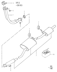 Exhaust System Less Catalyst