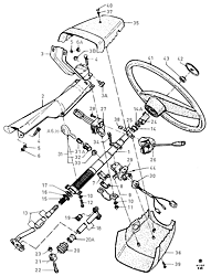 Steering Column And Steering Wheel