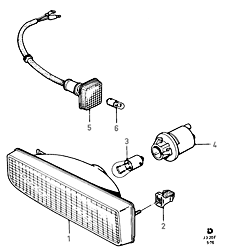 Front Flasher Lamps