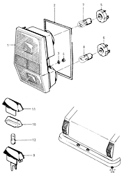 Rear/Stop And Flasher Lamps