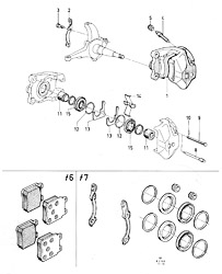 Brake calipers 