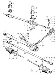 Rack and pinion steering gear