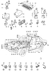 Electrical wirings, relays