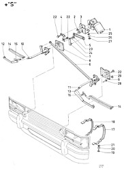 Headlamp wiper washer (+S)