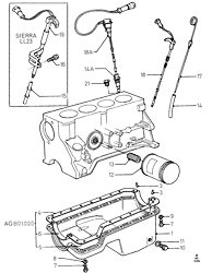 Oil Pan/Oil Filter/Oil level indicator