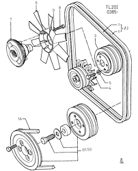 Fan/Pulleys/Drive Belts Less P/Strg