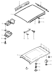 Roof - Less Sliding Roof Opening (LIFTBACK 3D/5D)