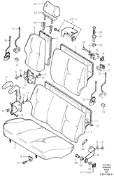 Rear Seat (KOMBI/ESTATE)