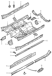 Floor Pan - Front  