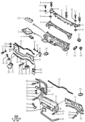 Cowl/Panel And Related Parts  