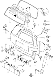 Tailgate And Related Parts (KOMBI/ESTATE)