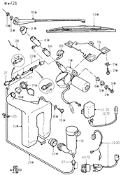 Rear Window Wiper And Washer (LIFTBACK 3D/5D)