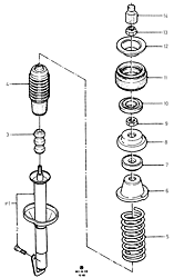 Front Springs/Front Shock Absorbers