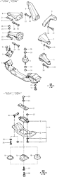 Engine And Transmission Suspension (except CDN/USA)