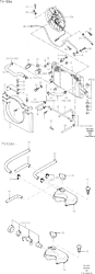 Radiator/Coolant Overflow Container (TV, -10/84)